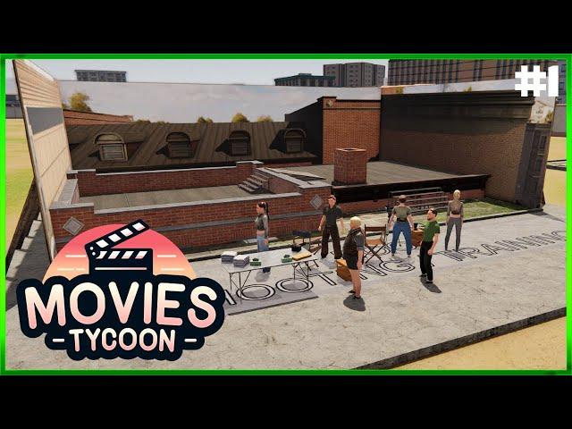 Movies Tycoon - First Look - Building Our Own Hollywood Studio And Movie Flops Episode #1