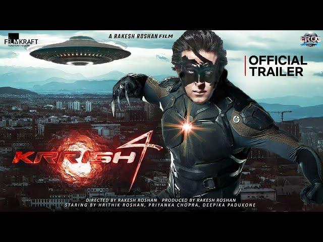 Krrish 4 | Concept Trailer | Hrithik Roshan | NoraFatehi | Priyanka Chopra | Rakesh Roshan