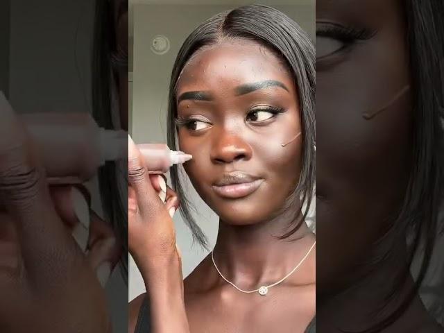 black girl quick and easy natural makeup look ️