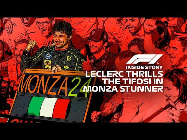 INSIDE STORY: Charles Leclerc's Second Monza Victory For Ferrari | 2024 Italian Grand Prix | Lenovo