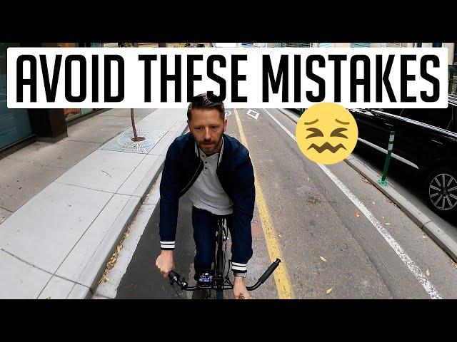 Eight mistakes new bike commuters make that can be easily avoided