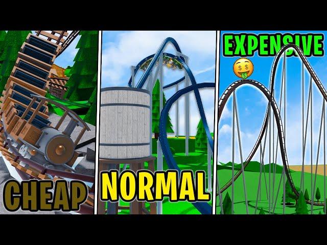 Theme Park Tycoon 2 but each ride has a RANDOM budget
