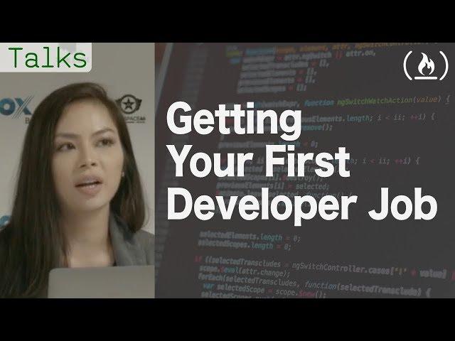 Getting Your First Developer Job