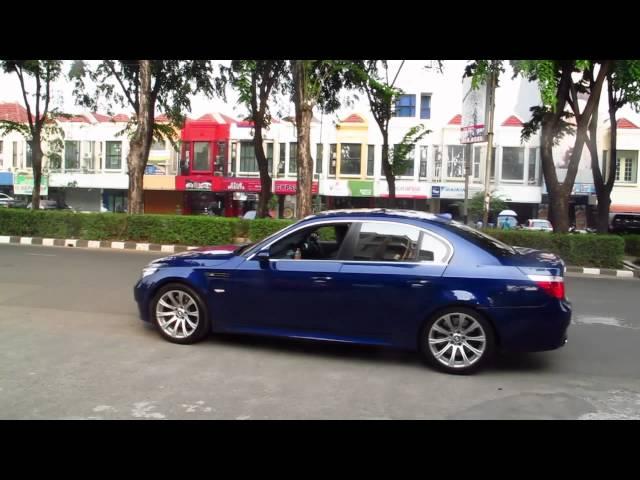 E60 M5 with Eisenmann Exhaust Takeoff