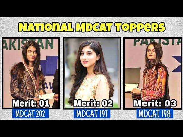 National MDCAT TOPPERS| Golden Tips for MDCAT 2024 @DrHamzaAshraf