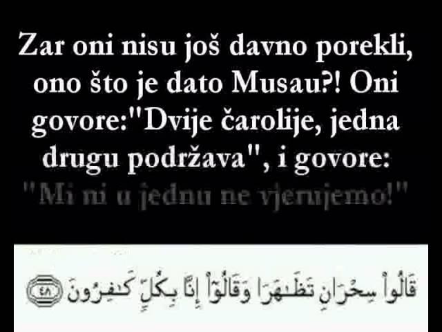 028 Sura Al Qasas(Kazivanje)-Mekka 88 ajeta