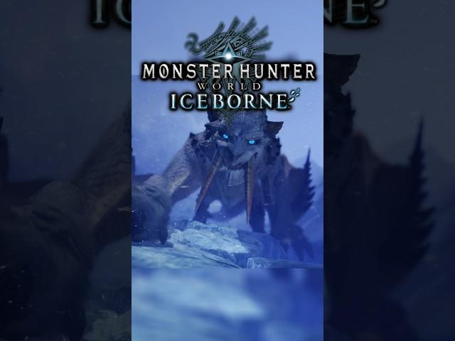 MHW ICEBORNE BARIOTH! #shorts #short