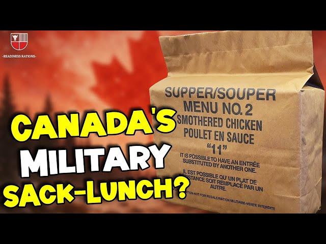 Canadian Field Ration: Individual Meal Pack (MRE)  2011 IMP Military Meal Ready To Eat Taste Test