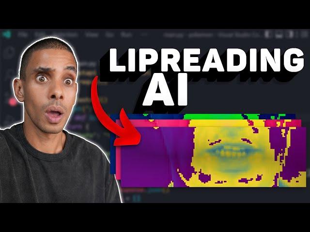 Build a Deep Learning Model that can LIP READ using Python and Tensorflow | Full Tutorial