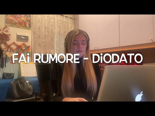 Diodato - Fai rumore (Sanremo 2020) cover Greta Lamay