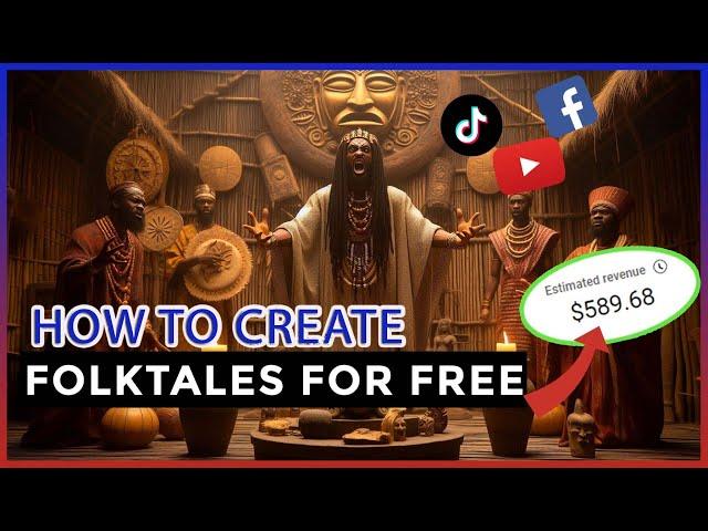 How to Create Folktales for Free and Make Money on Social Media