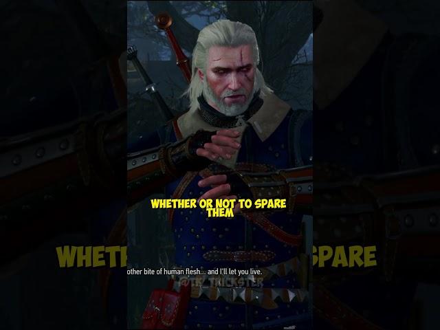 Did You Know About This Secret Ending To The "Without A Trace" Side Quest? #TheWitcher3