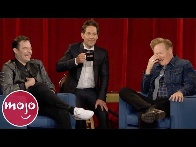 Top 10 Funniest Conan O'Brien Interview Moments