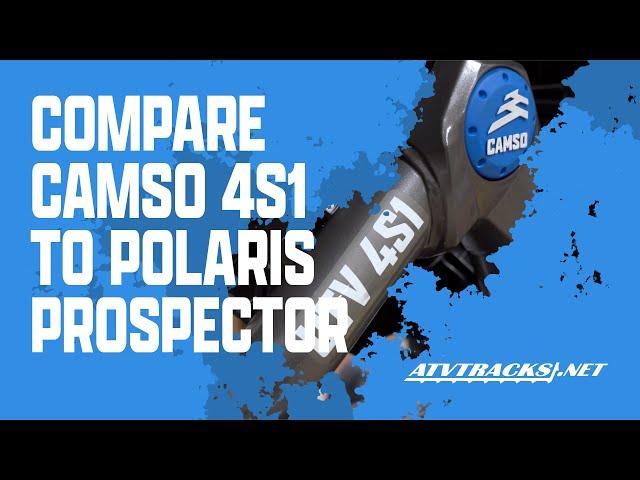 ATV Tracks Comparison Polaris Prospector Pro VS Camso 4S1