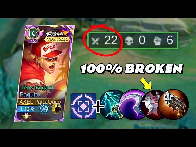 PAQUITO 22 KILLS IN JUST 10 MINUTES | PAQUITO 1 SHOT DELETE BUILD | MLBB