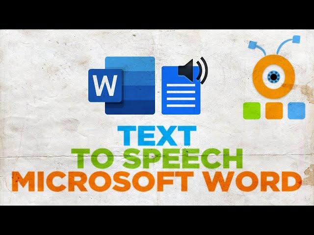 How to Use Text to Speech in Word