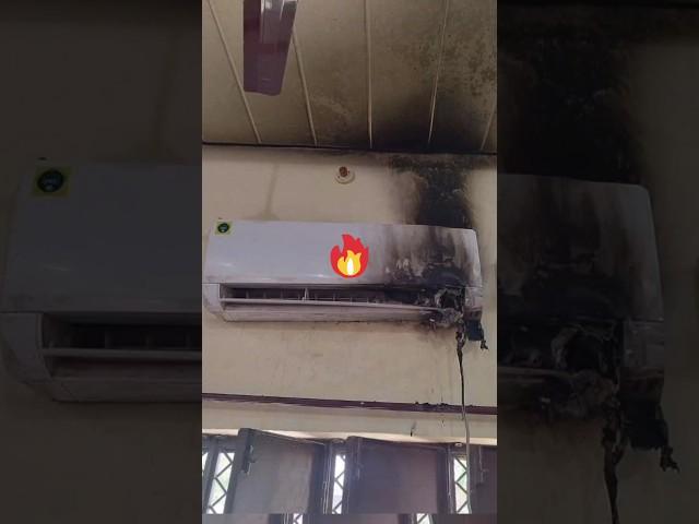 Air Conditioner Fire