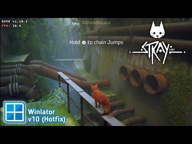 Winlator v10 - Gameplay Stray (Windows) On Android
