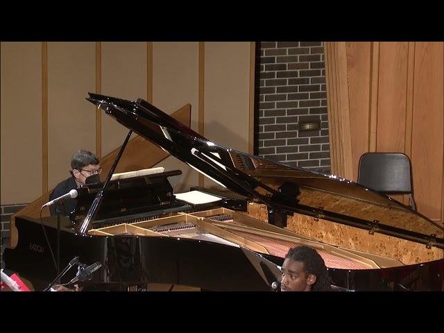 Mozart Piano Concerto - Dr. William Goldenberg, Dr. Thomas Bough, & NIU Steelband