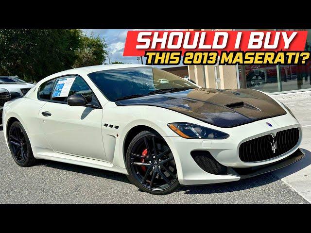 Car Shopping This 2013 Maserati Granturismo MC Sportline and Its Perfect