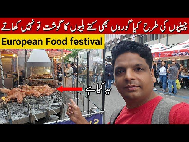 European Food festival in Italy | Italy food street | Gullu Vlogs