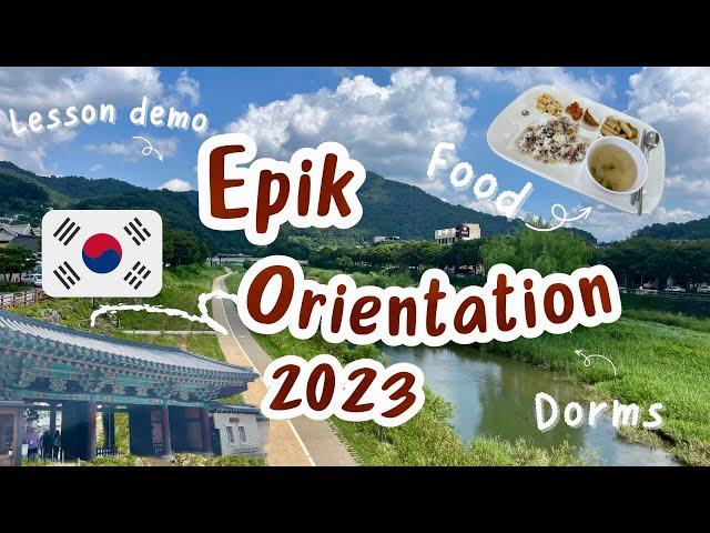 EPIK Orientation | Fall 2023 | moving to korea, dorms, what to wear