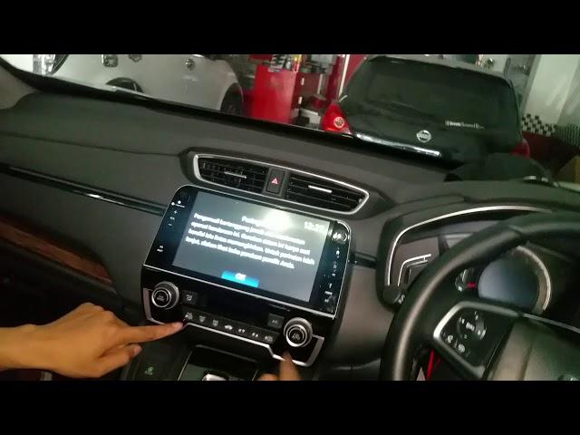 Remove head unit honda crv turbo 2017