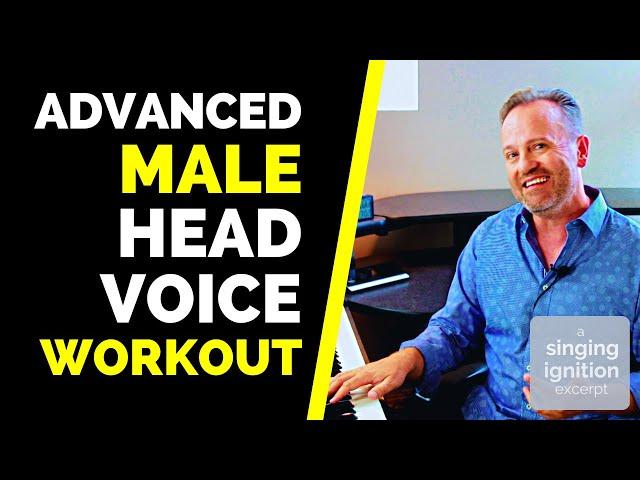 Advanced Head Voice Workout for Guys - 8 Mins for Relaxed High Notes