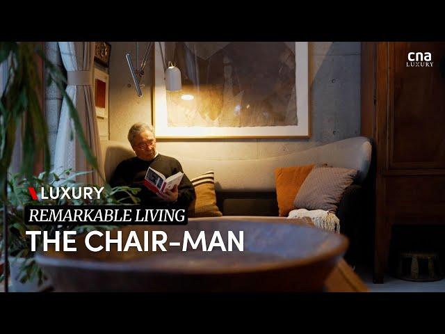 How this Japanese collector amassed more than 1,400 designer chairs | Remarkable Living