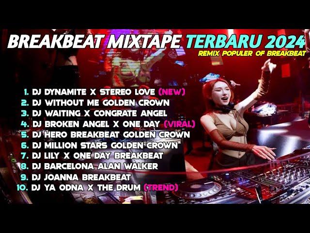 DJ BREAKBEAT MIXTAPE BARAT GOLDEN CROWN TERBARU 2024 FULL BASS | DJ DUGEM NONSTOP TERBARU 2024