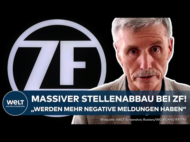 GERMANY: "A political problem" 14,000 jobs lost! Car supplier ZF is cutting costs!