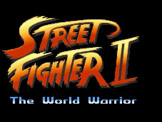 Street Fighter II: The World Warrior (SNES · Super Nintendo) video game port | full game session 