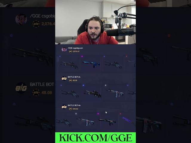 MASSIVE 3,5K WIN ON CSGOBIG CASE BATTLE!!! #cs2 #csgo #twitch #cs #gambling