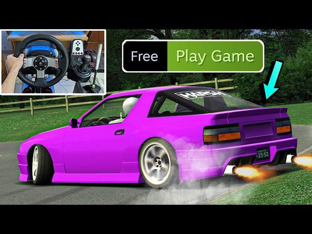 BEST FREE Drift Game With Steering Wheel!