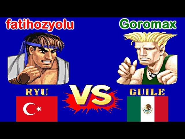 Street Fighter II': Champion Edition - fatihozyolu vs Goromax FT5