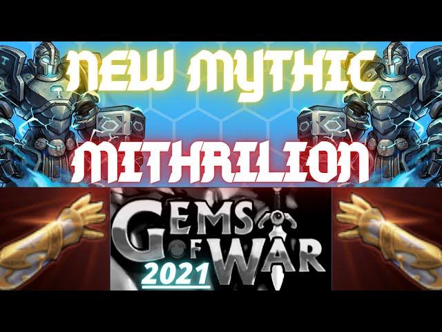NEW MYTHIC key opening MITHRILION | Gems of War guide 2021 | MITHRILION team