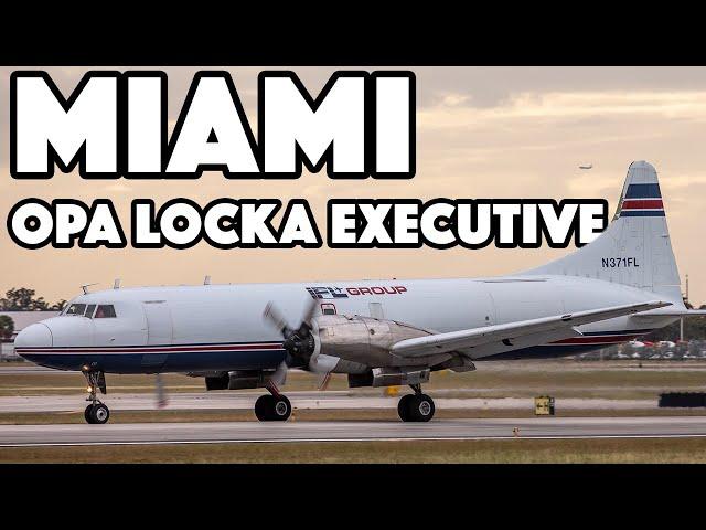 Miami's EXECUTIVE Plane Spotting: Classic + Private Aircraft at Opa Locka (OPF / KOPF)