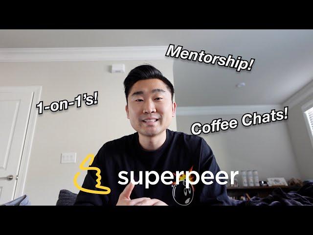 I'm Doing UX Design Mentorship/Coffee Chats, on Superpeer!