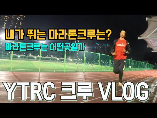 YTRC 마라톤 크루 VLOG (feat : 마라톤 크루는 어떤 곳일까?)