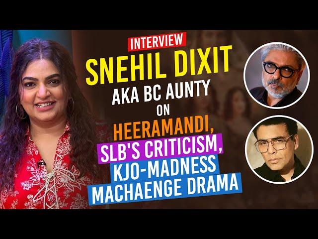 Snehil Dixit aka @bcauntyvideo on Co-directing Heeramandi, SLB, Criticism about Sharmin