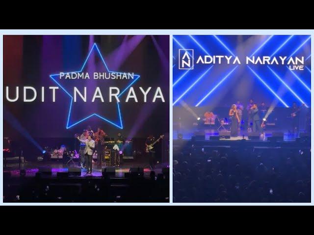 Udit Narayan & Aditya Narayan live concert in Toronto 2024 | Old bollywood songs | Nostalgic #live