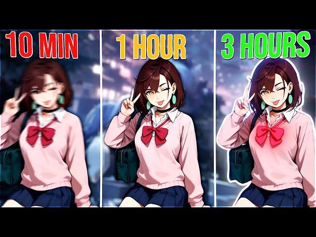 Editing Challenge- 10 Min vs 1 Hour vs 3 Hours!