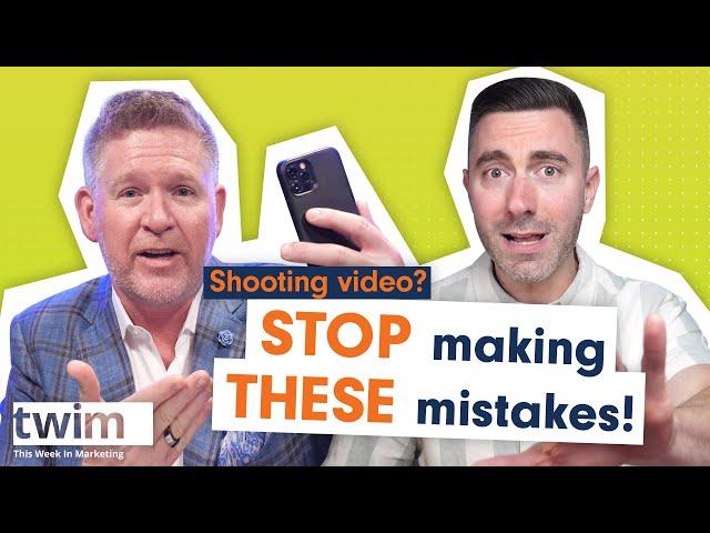 7 Super Common Video Mistakes to Avoid