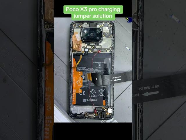 Poco X3 pro charging jumper solution
