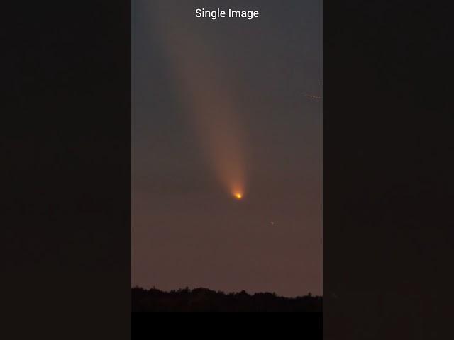 Look at how quickly the Comet Moves through space in this Timelapse  #astrophotography