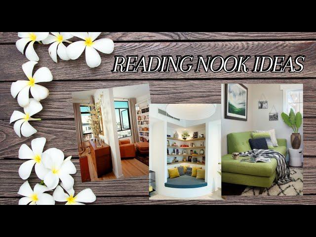 BEST READING NOOK IDEAS | READING CORNER DECOR | 50 COZY READING NOOK | EDWINA LIFE TV