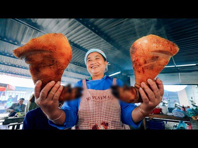 MUST-TRY DISHS at Si Ma Cai Market - My Favorite Northwest Vietnam Market Foods | SAPA TV