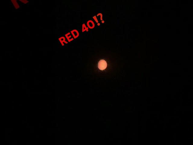 THE MOON ON RED 40 #red40 #nateisfeasting #red21 #shoutouttomiles