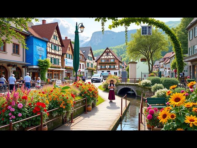 Tübingen, Germany   4k Walking tour - Most beautiful German town - Fairytale Town"