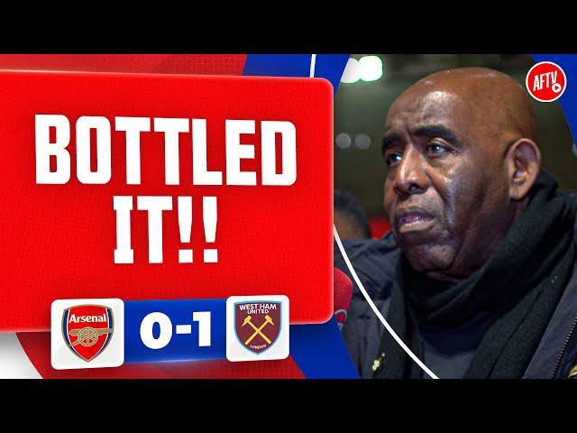 We Bottled It In The Board Room & On The Pitch! (Robbie) | Arsenal 0-1 West Ham